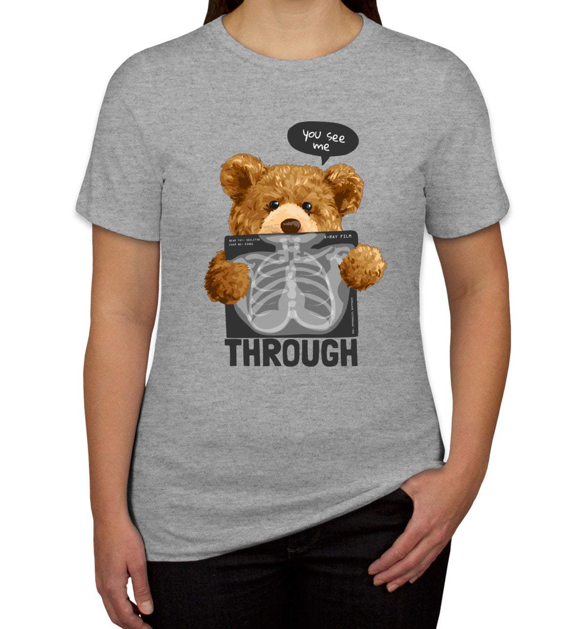 Teddy Bear XRay Women's T-shirt