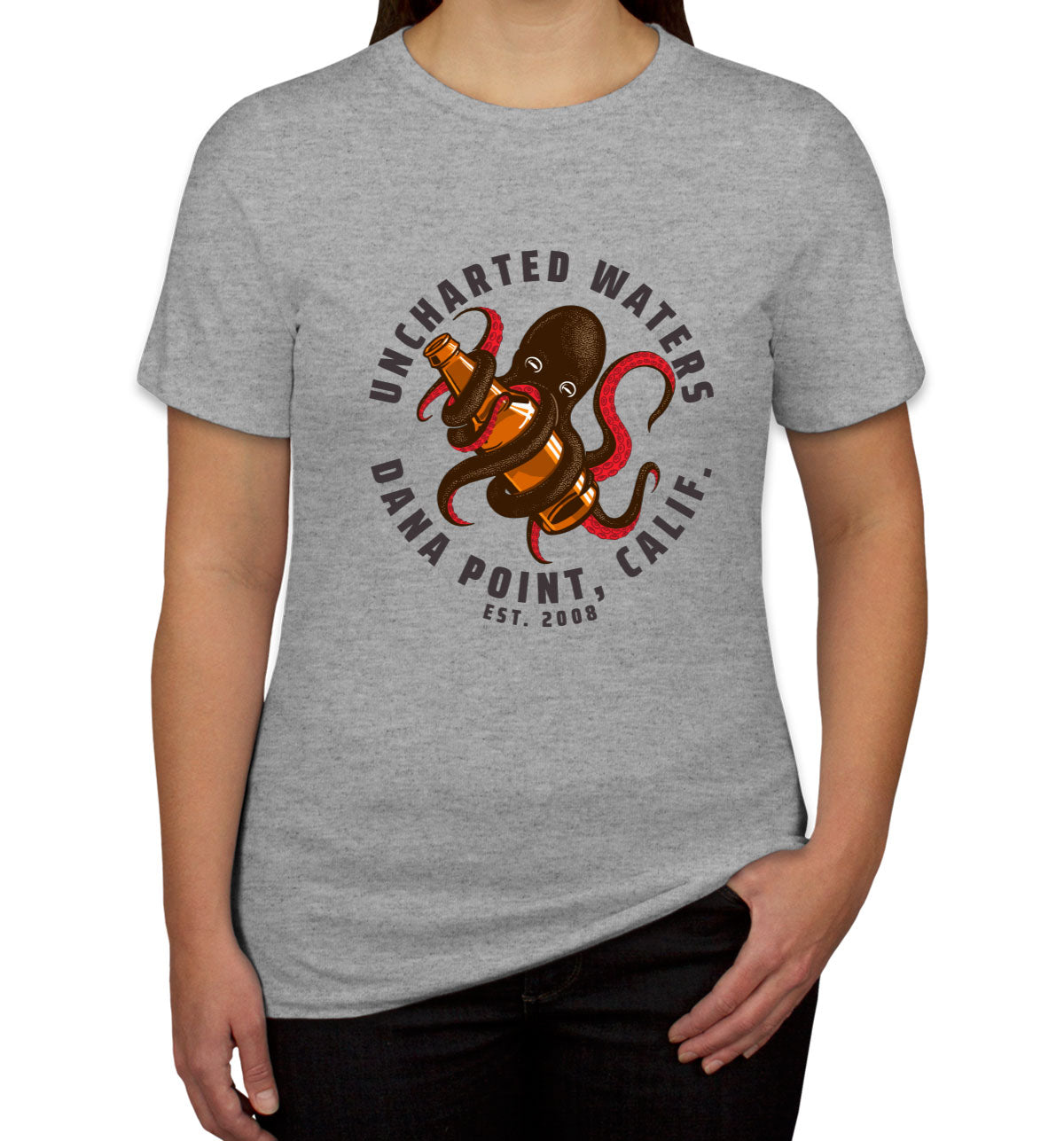 Uncharted Waters Dana Point California Women's T-shirt