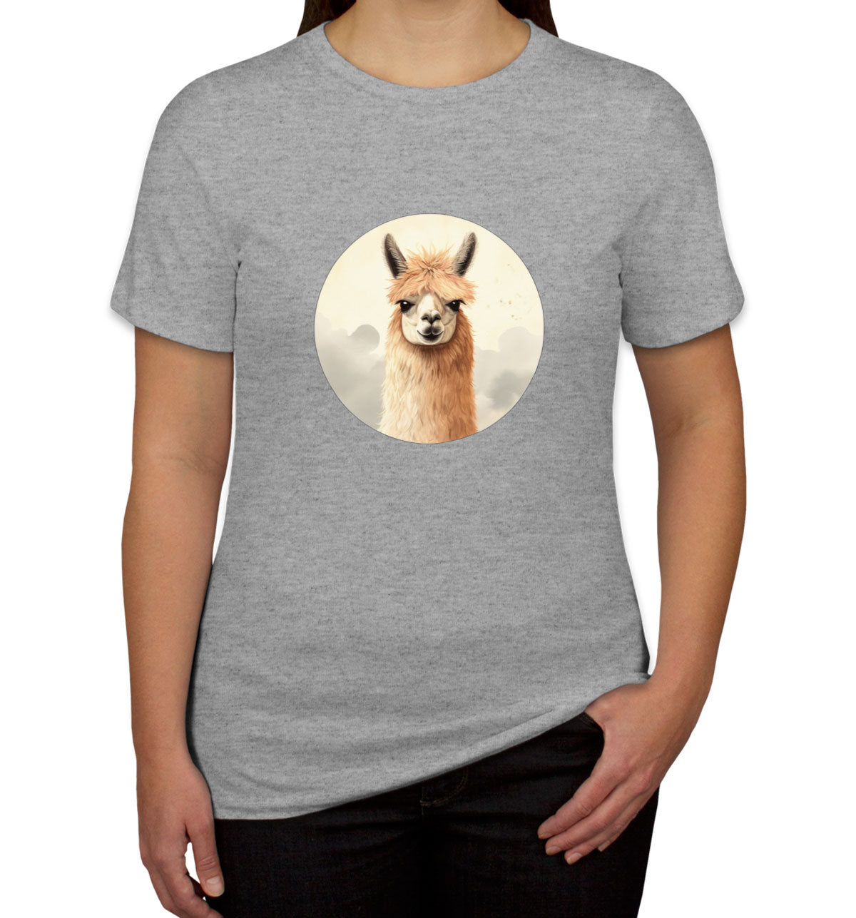 Vintage Lllama Women's T-shirt