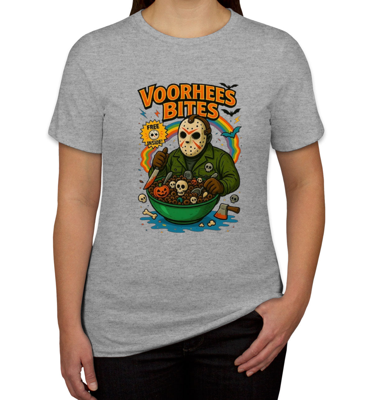 Voorhees Bites Halloween Women's T-shirt