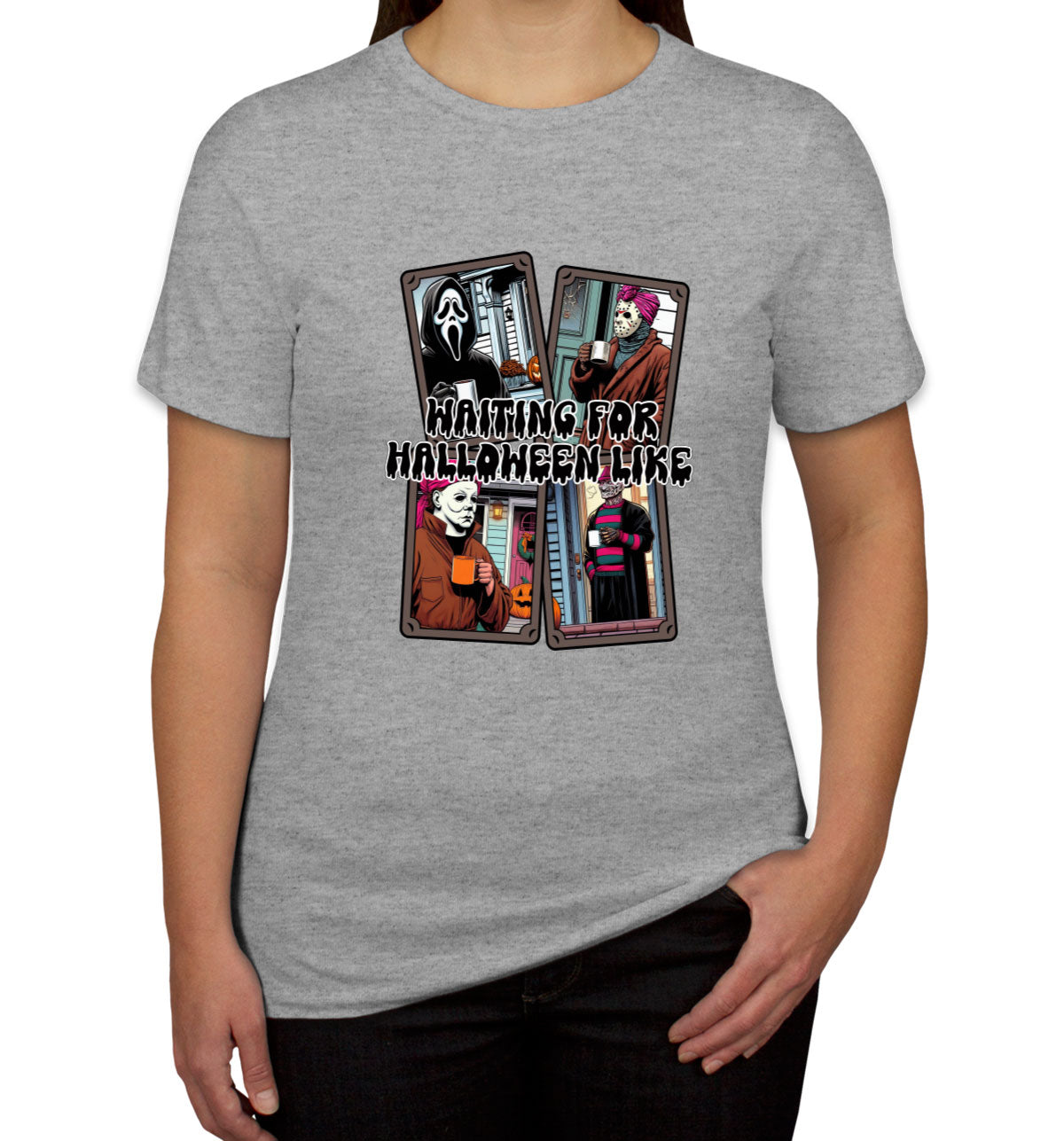 Waiting For Halloween Like Women's T-shirt