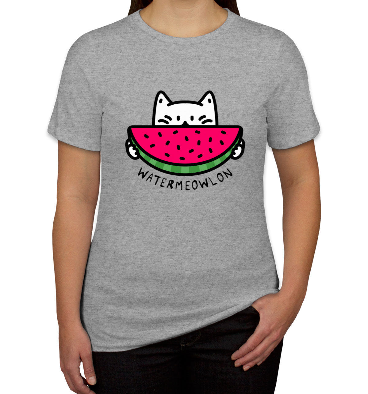 Watermeow Cat Women's T-shirt