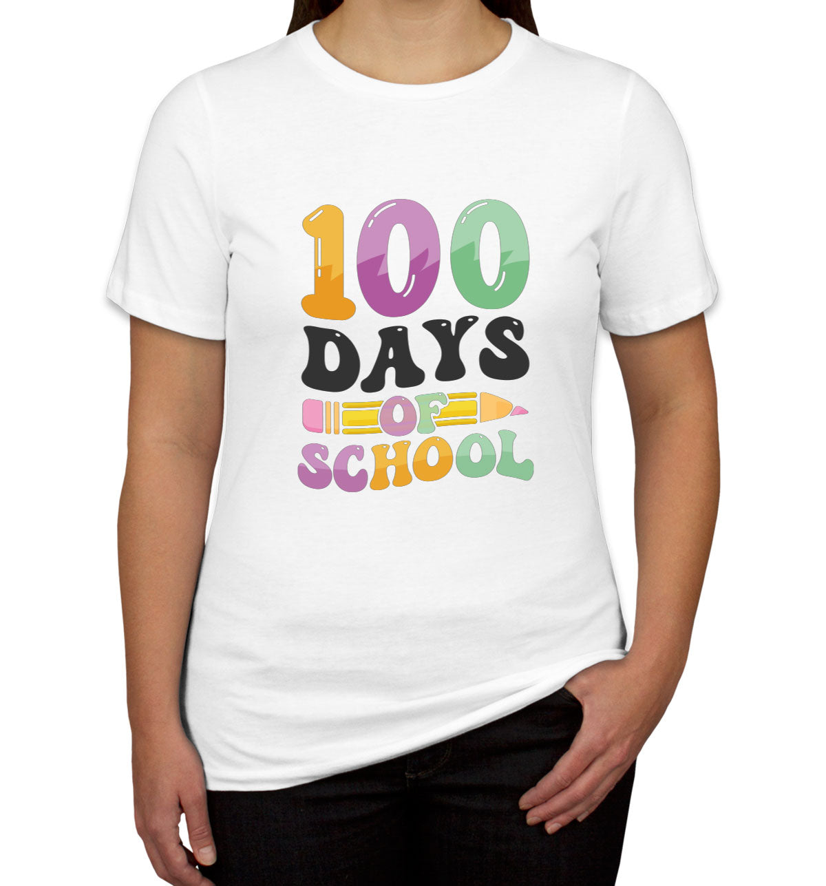 100 Days Of School Women's T-shirt