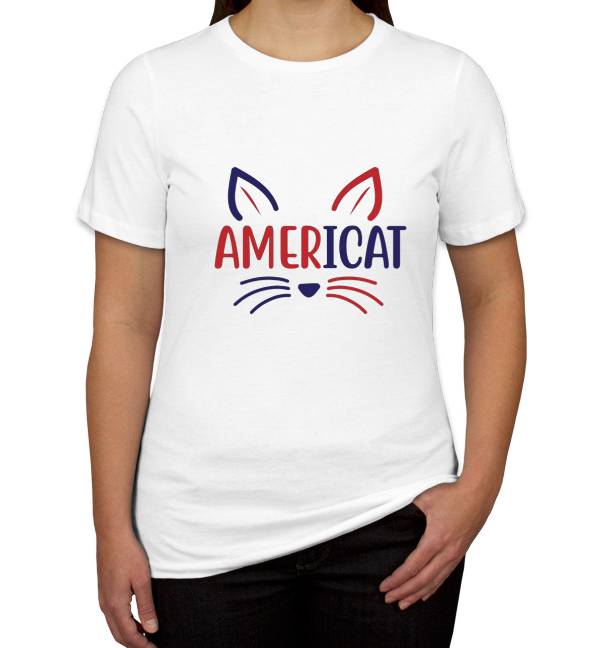 Americat Cat Women's T-shirt