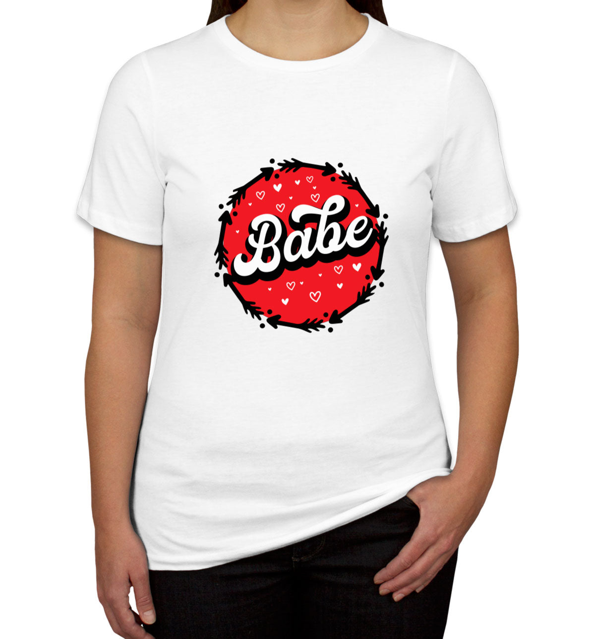 Babe Valentine's Day Women's T-shirt