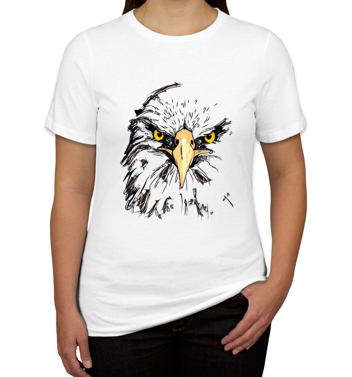 American Bald Eagle Patriotic Women's T-shirt