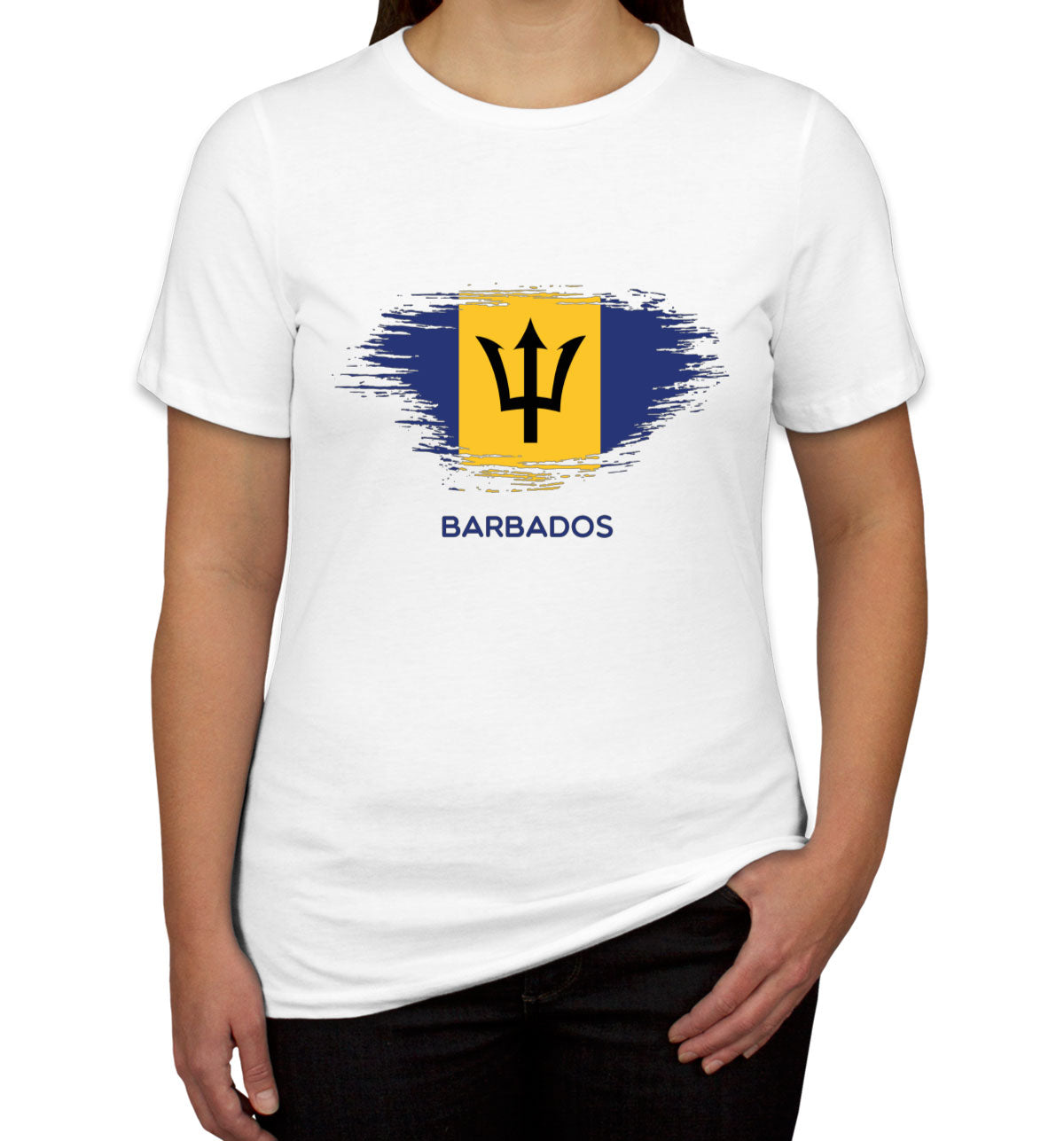 Barbados Flag Women's T-shirt