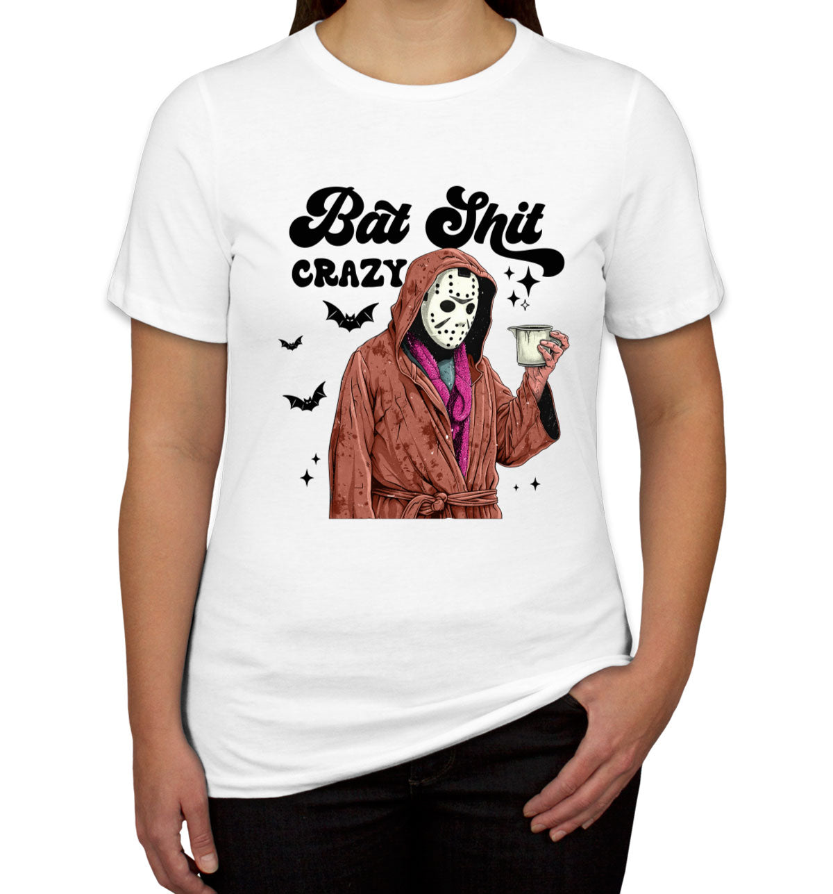 Bat Shit Crazy Jason Halloween Women's T-shirt