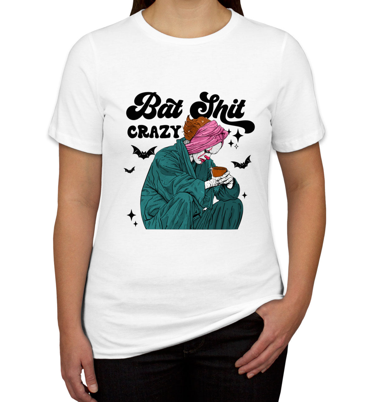 Bat Shit Crazy Pennywise Halloween Women's T-shirt