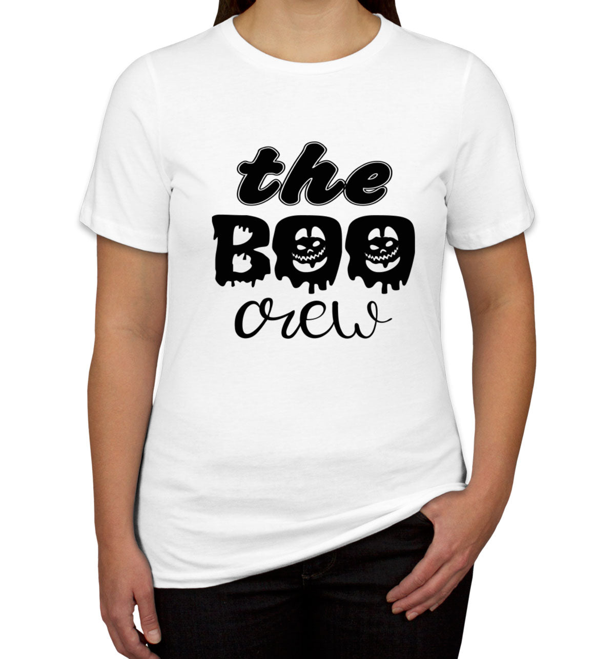 The Boo Crew Halloween Women's T-shirt