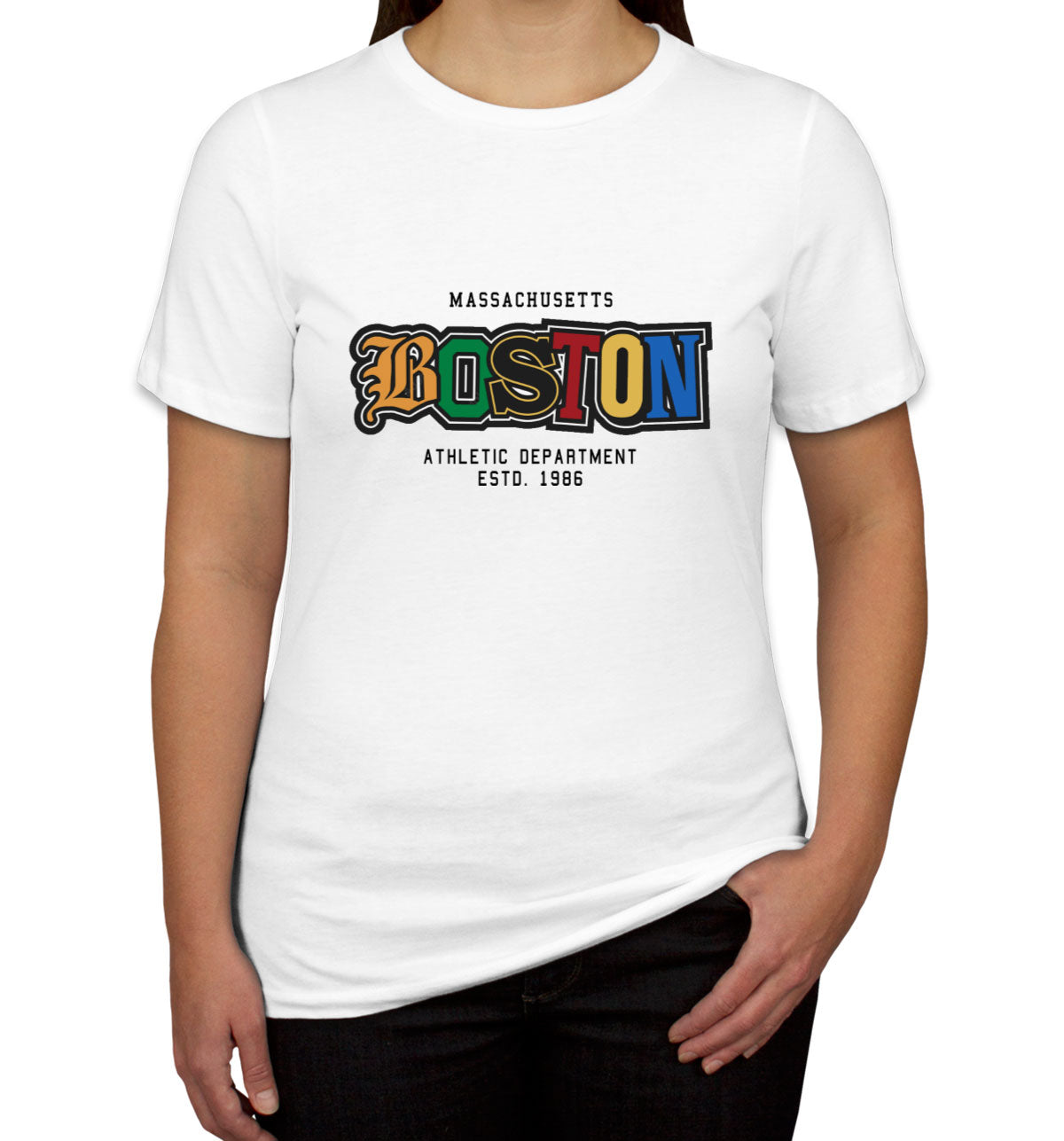 Boston Massachusetts Women's T-shirt