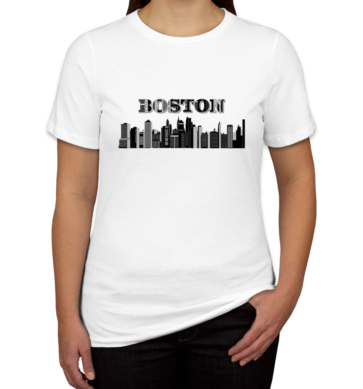 Boston Skyline Women's T-shirt