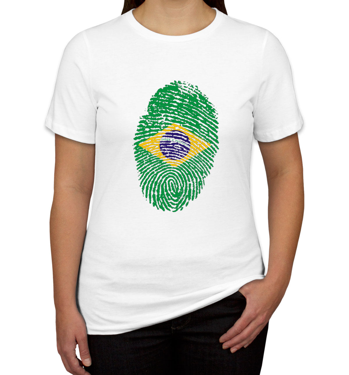 Brazil Fingerprint Women's T-shirt