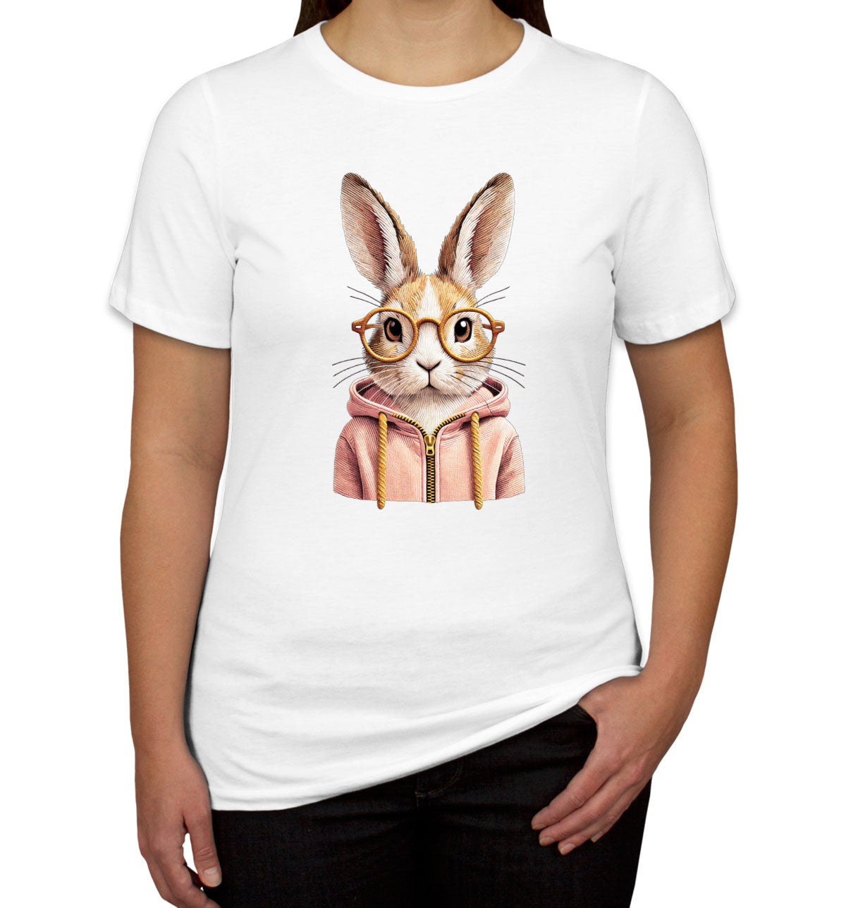 Cute Bunny Women's T-shirt