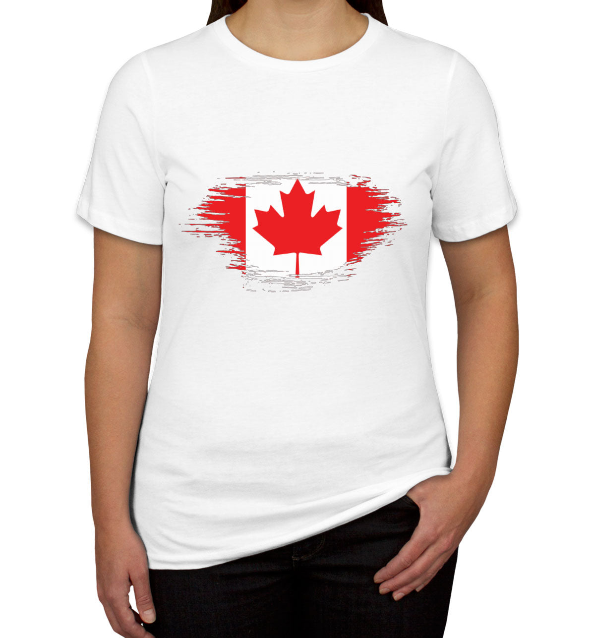 Canada Flag Women's T-shirt