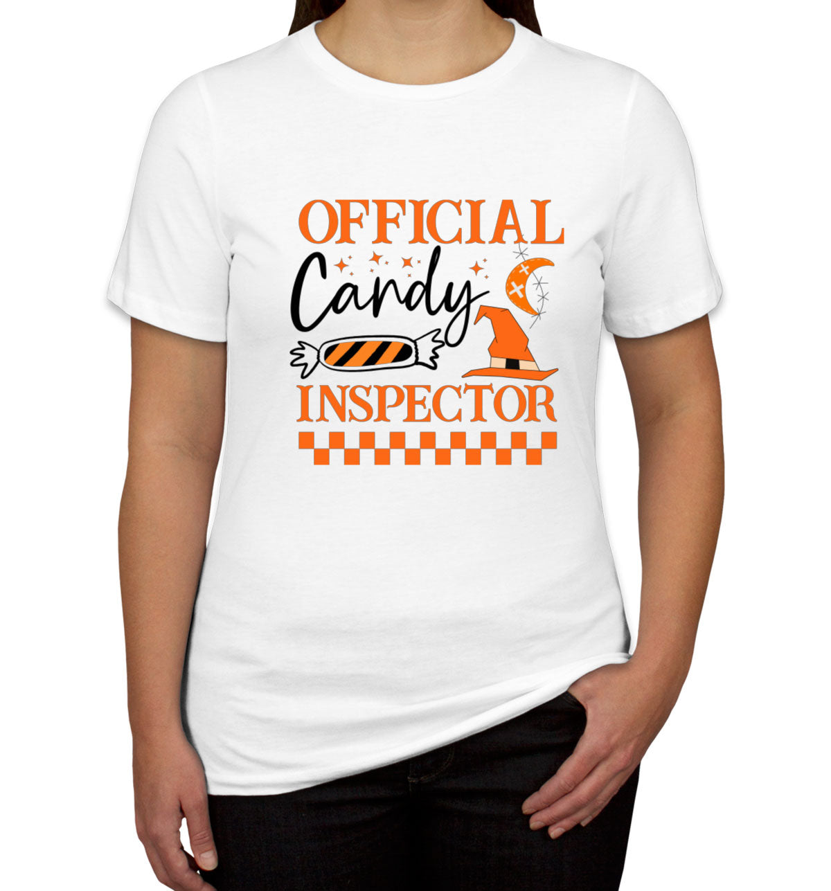 Official Candy Inspector Halloween Women's T-shirt