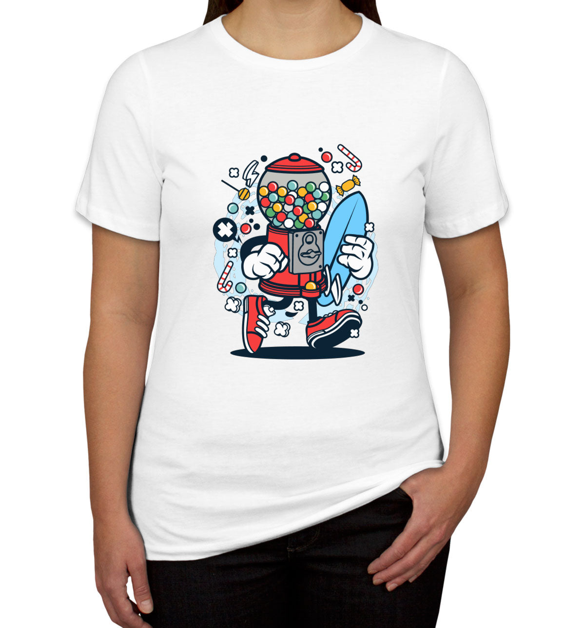 Candy Machine Surfer Women's T-shirt