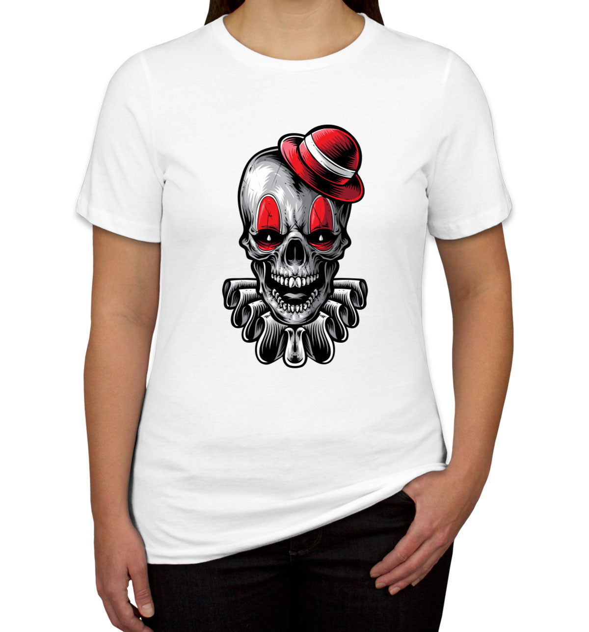 Clown Skull Women's T-shirt