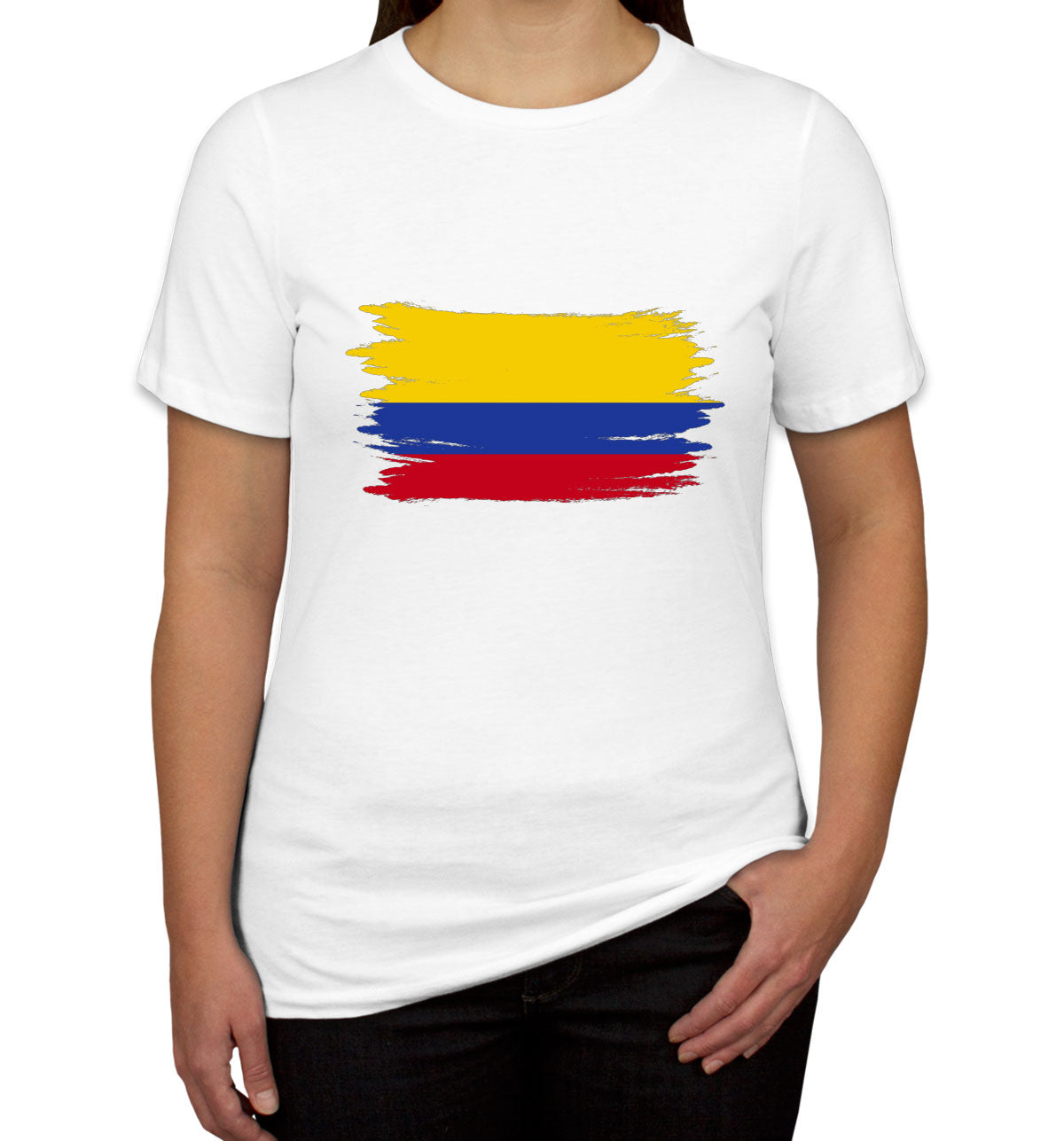 Colombia Flag Women's T-shirt