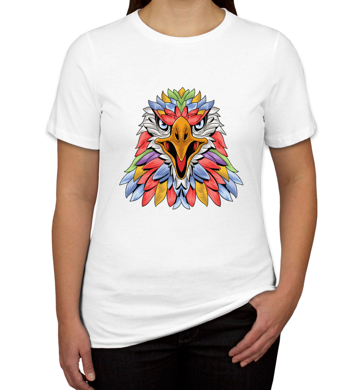 Colorful Eagle Women's T-shirt