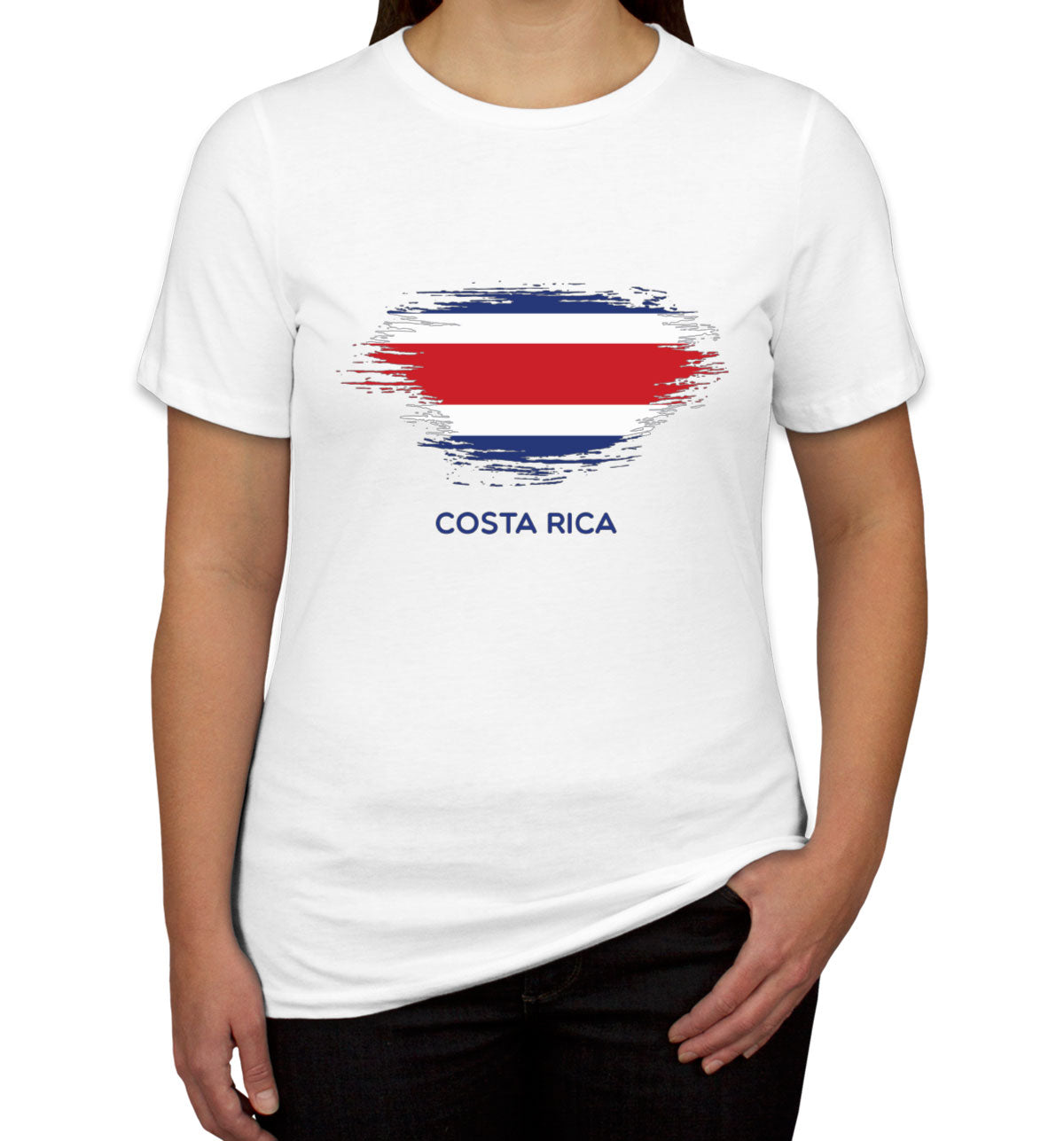 Costa Rica Flag Women's T-shirt