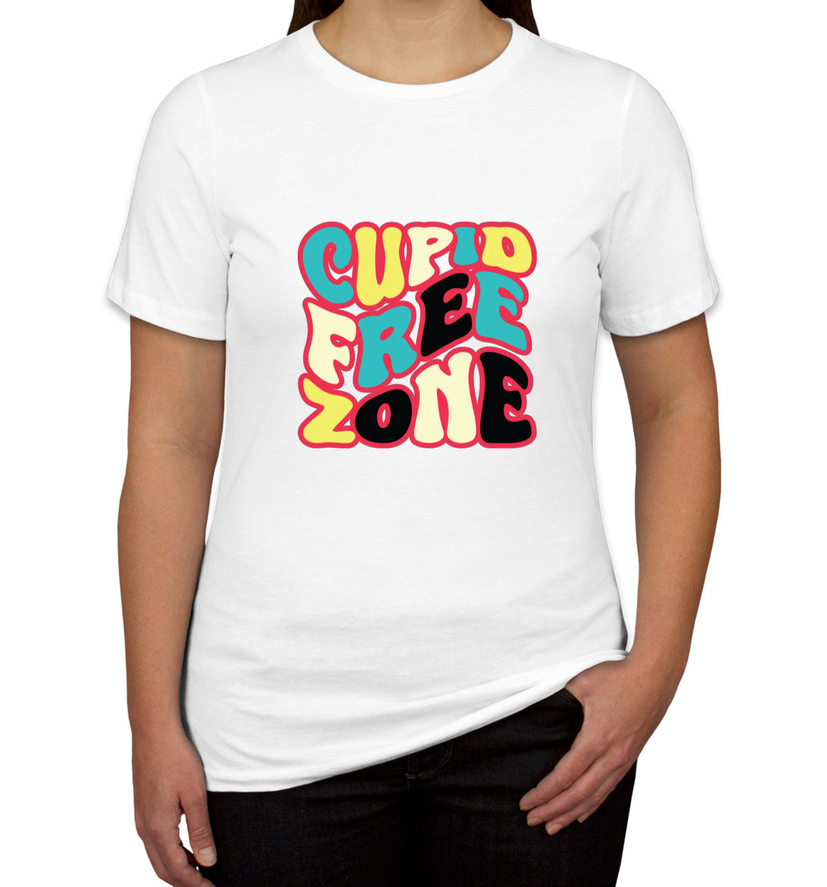 Cupid Free Zone Women's T-shirt