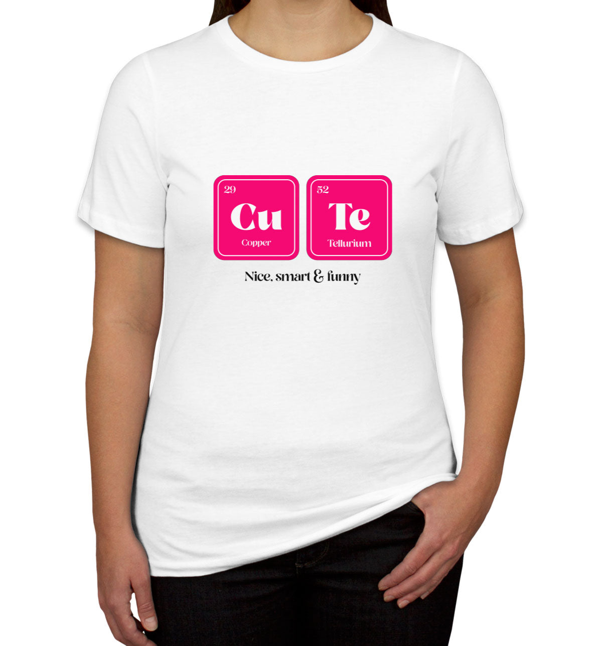 Cute Funny Periodic Table Women's T-shirt