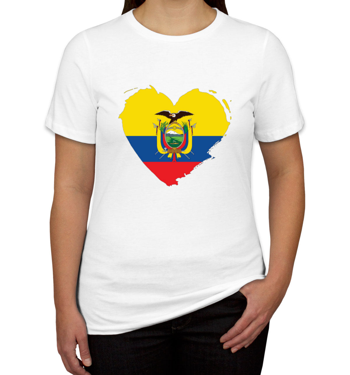 Ecuador Flag Women's T-shirt