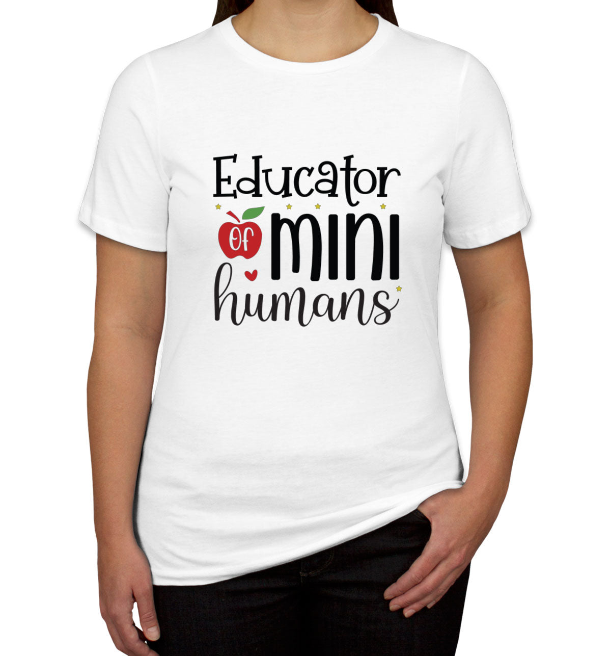 Educator Mini Humans Teacher Women's T-shirt