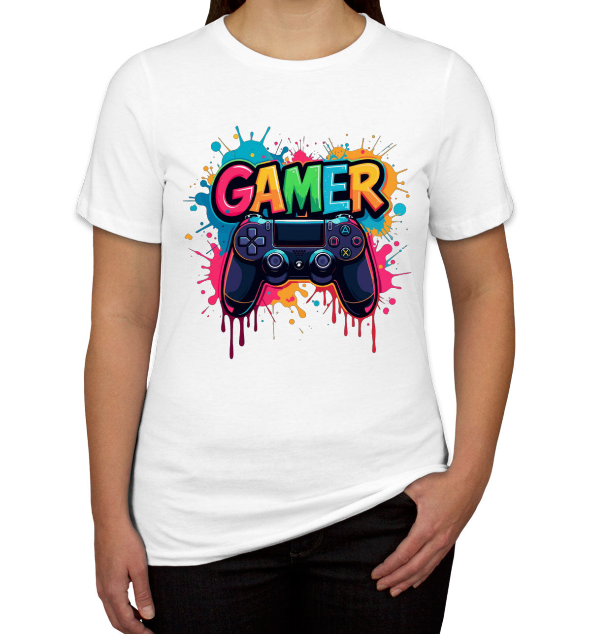 Gamer Gaming Console Women's T-shirt