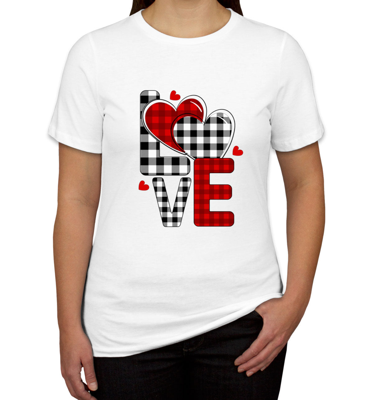 Love Heart Valentine's Day Women's T-shirt