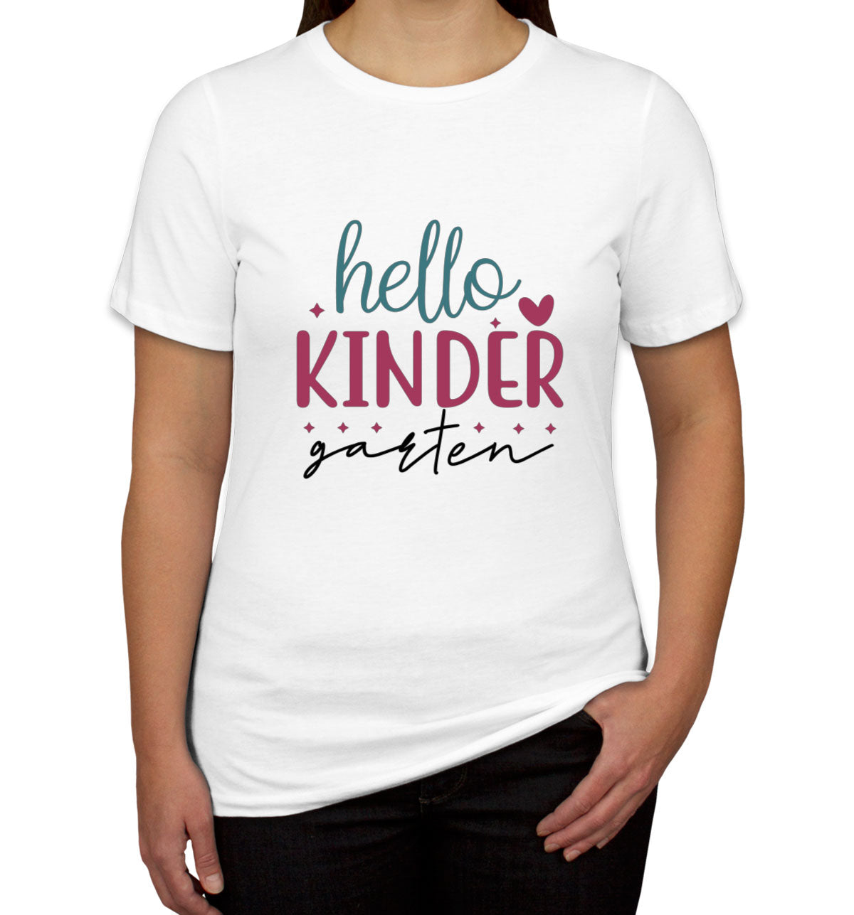 Hello Kindergarten Teacher Women's T-shirt