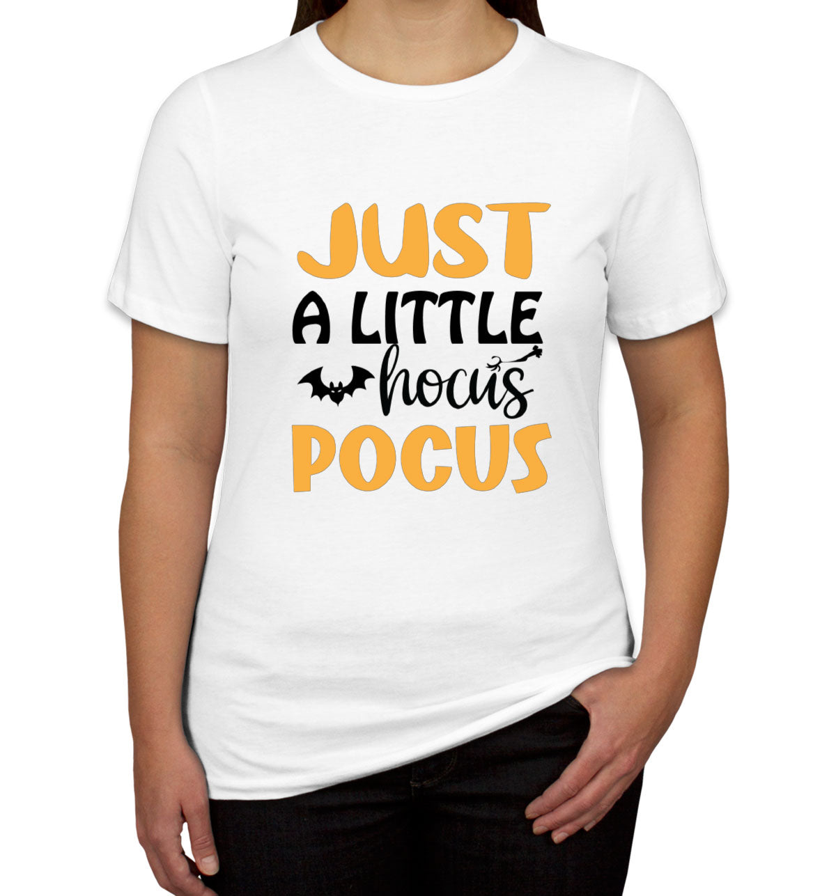 Just A Little Hocus Pocus Halloween Women's T-shirt