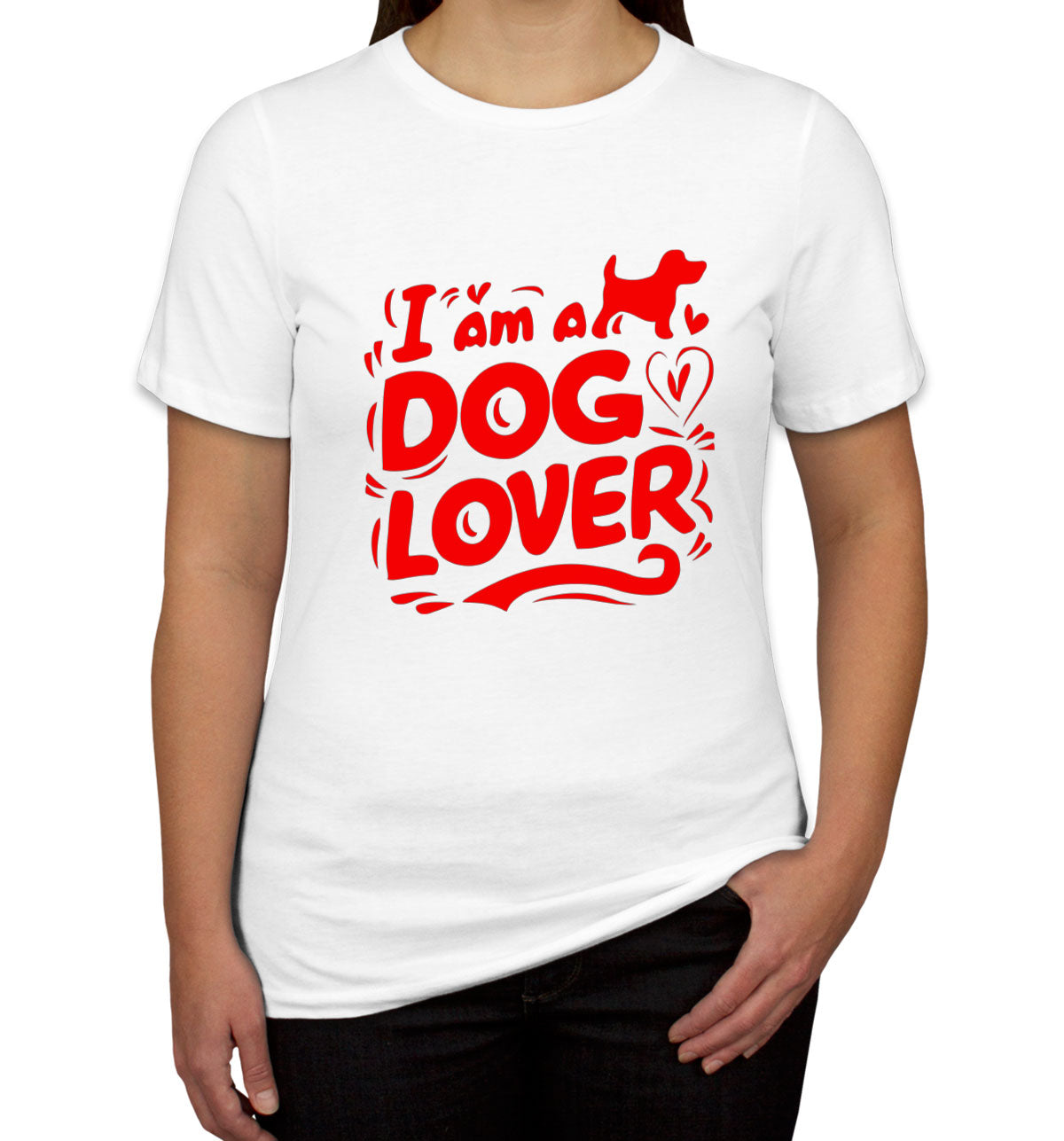 I Am A Dog Lover Women's T-shirt