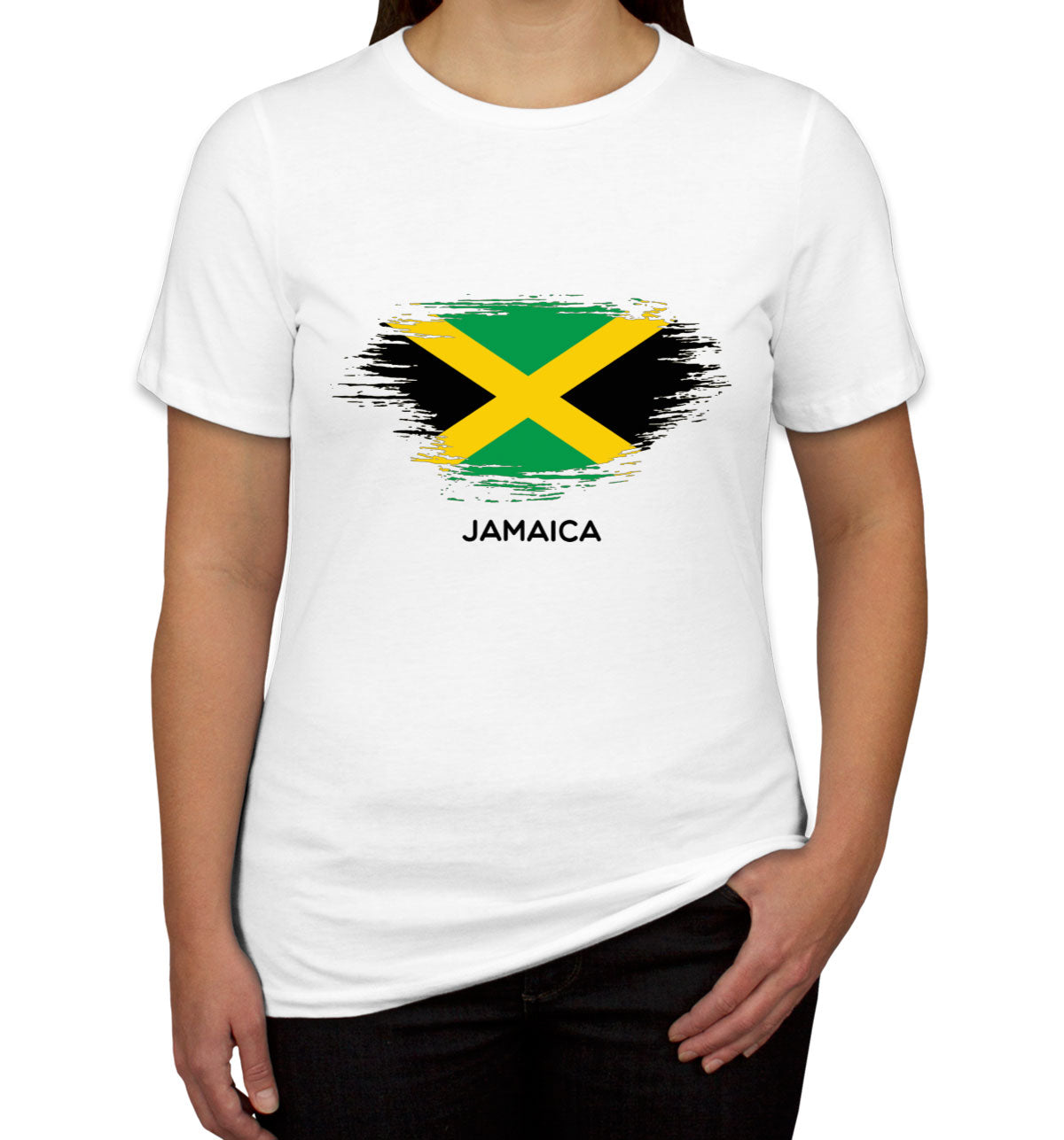 Jamaica Flag Women's T-shirt