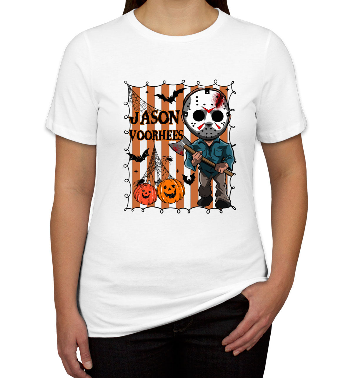 Jason Horror Movie Character Halloween Women's T-shirt