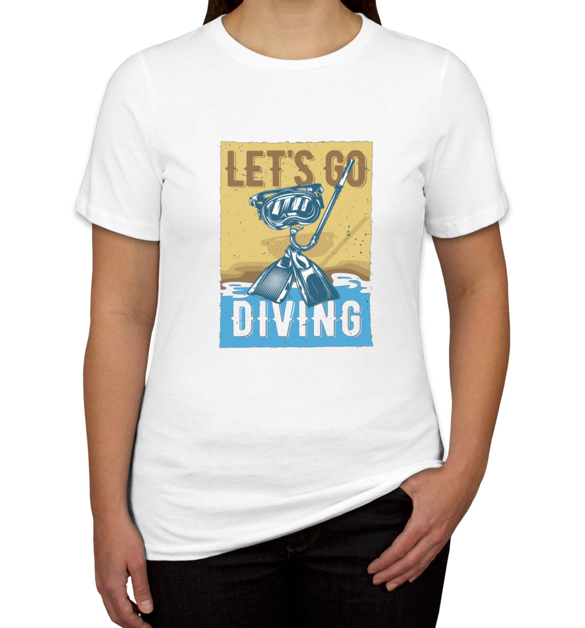 Let's Go Diving Women's T-shirt