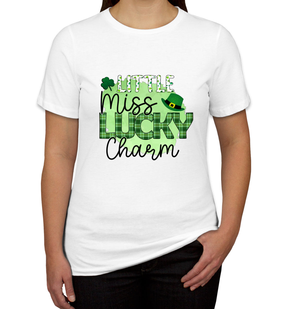 Little Miss Lucky Charm St. Patrick's Day Women's T-shirt