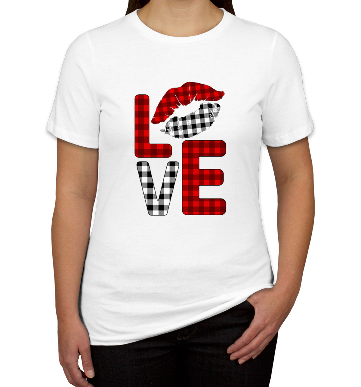 Love Lipstick Valentine's Day Women's T-shirt