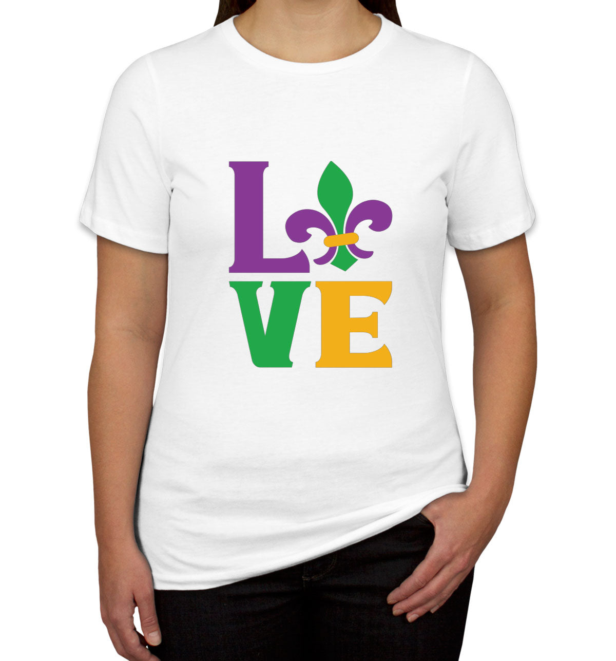 Love Mardi Gras Women's T-shirt
