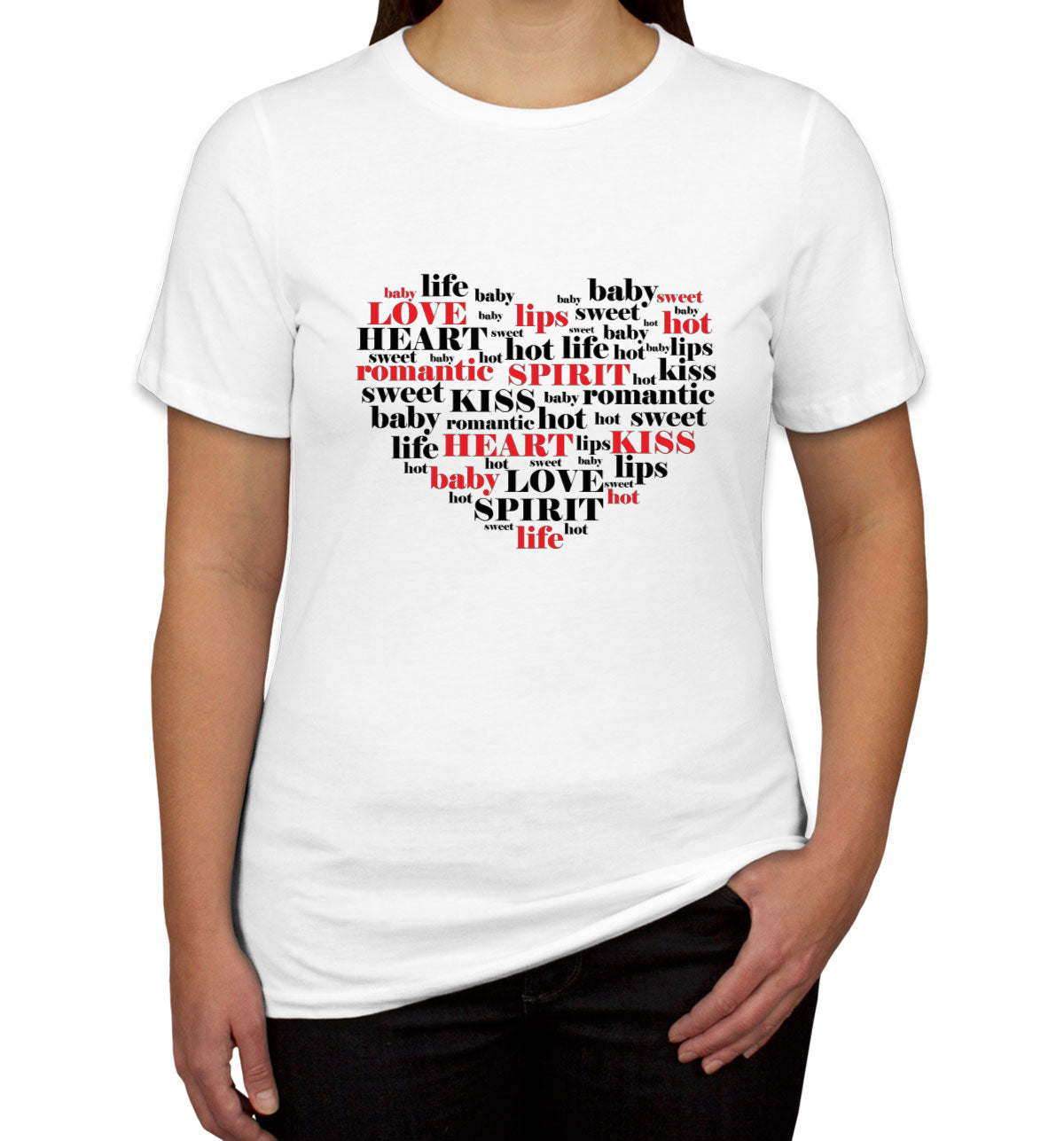 Love Typography Women's T-shirt