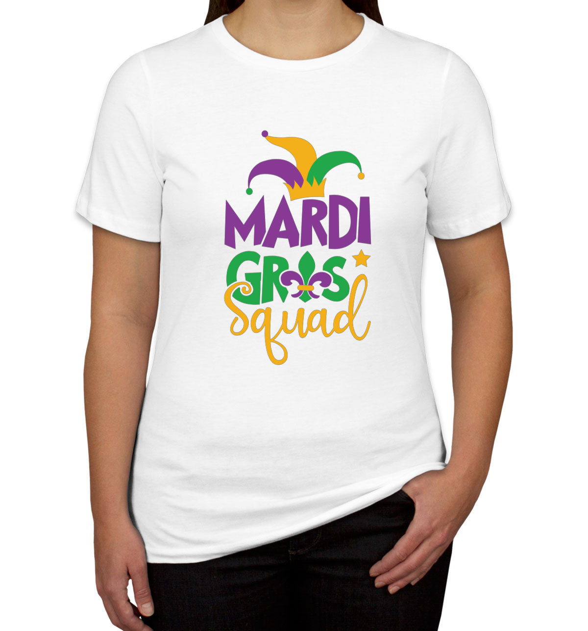 Mardi Gras Squad Women's T-shirt