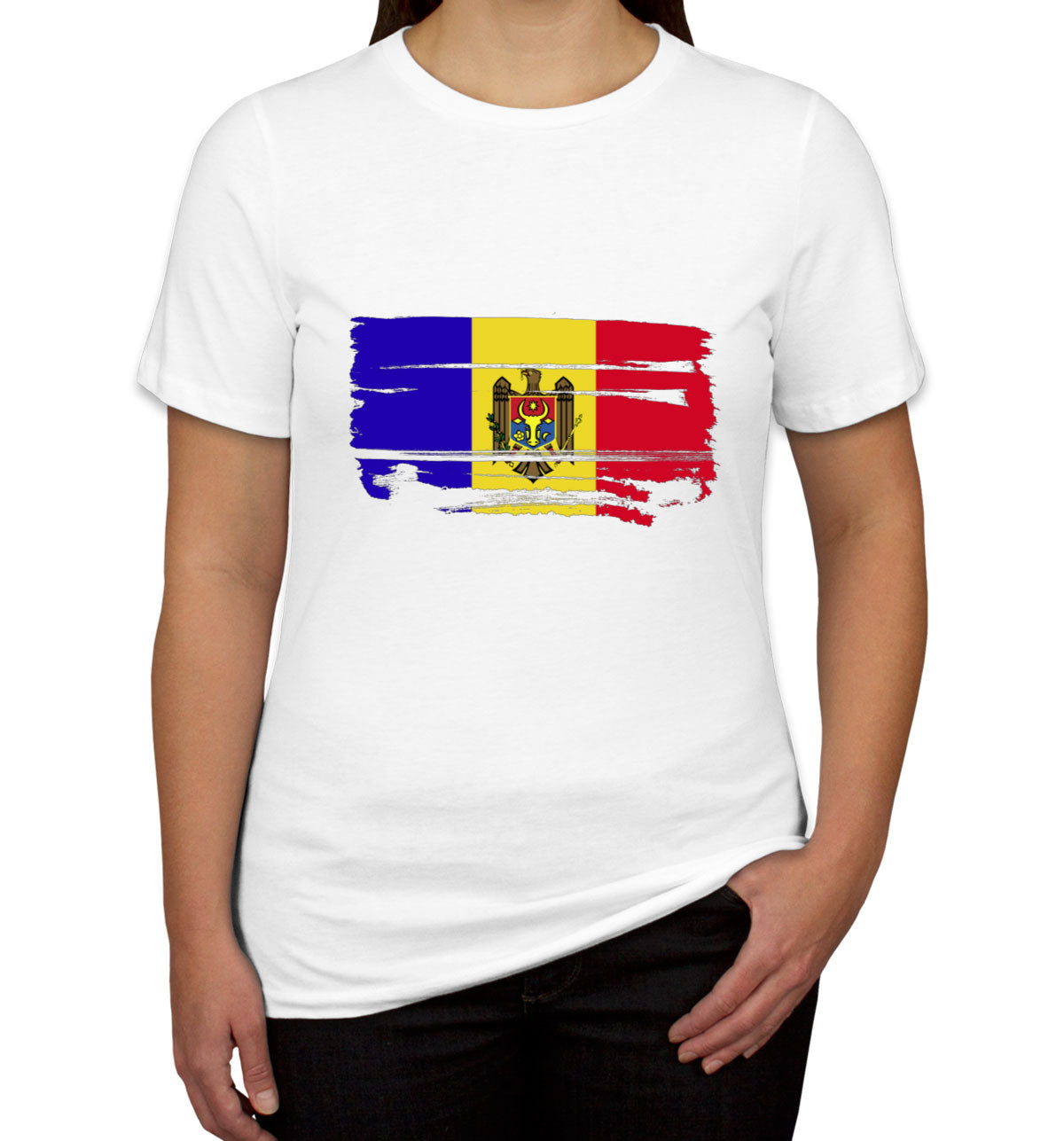 Moldova Flag Women's T-shirt