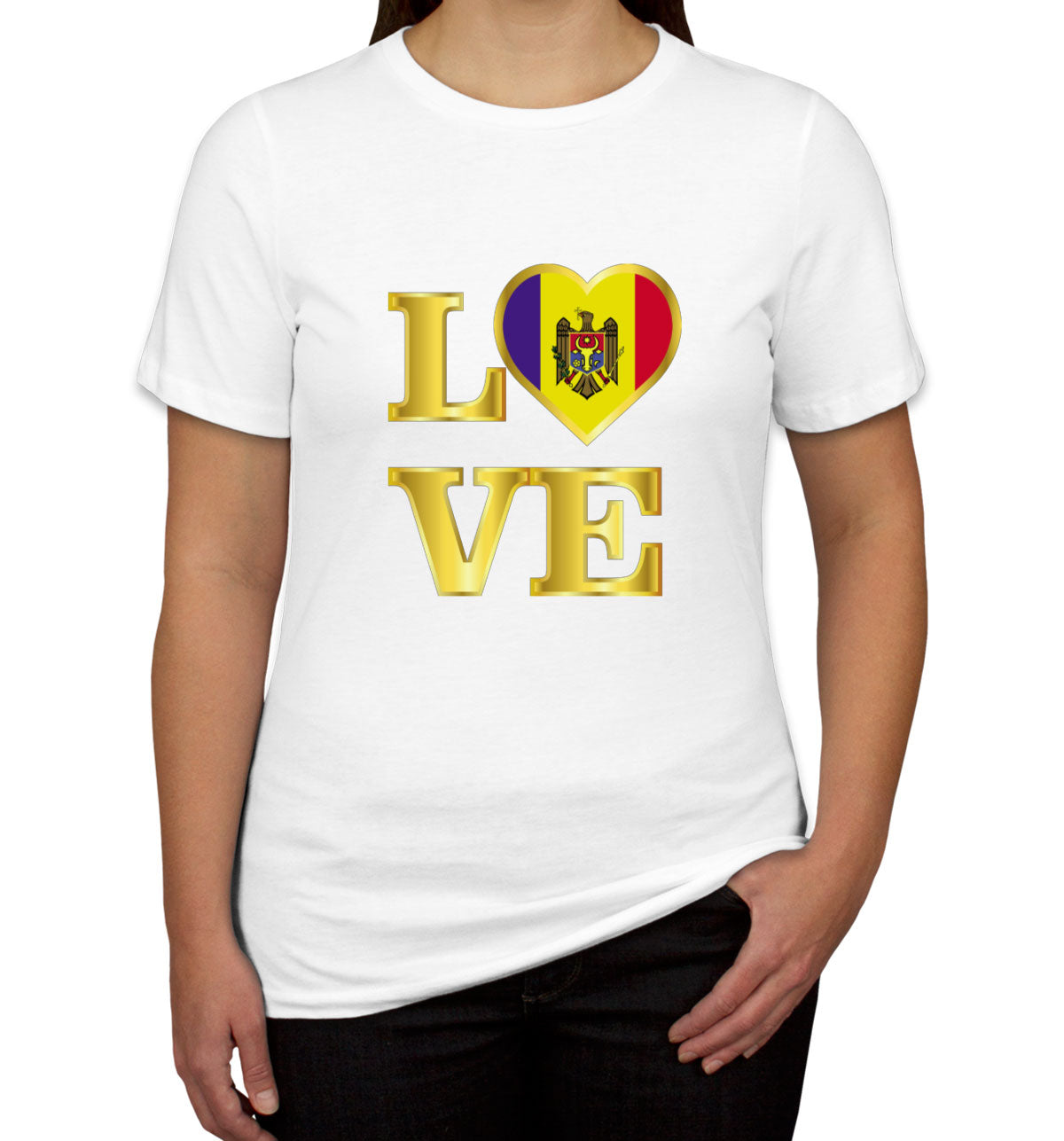 Moldova Love Women's T-shirt