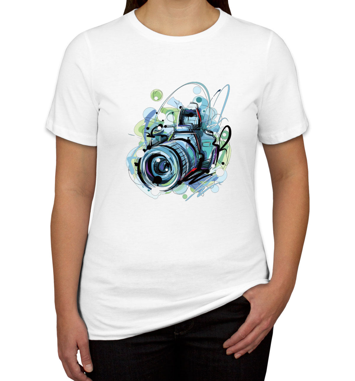 Photographer Photo Camera Women's T-shirt