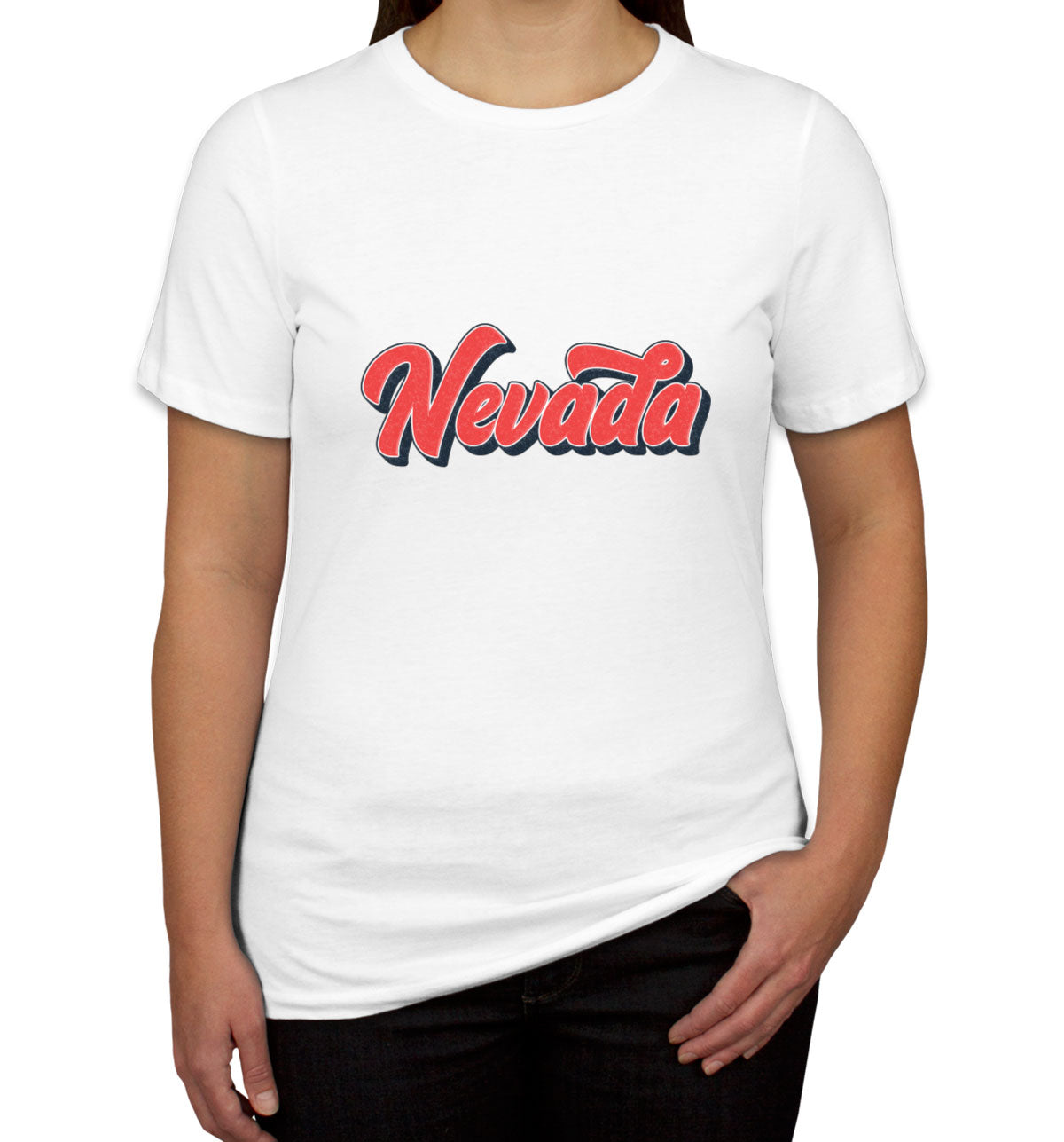 Nevada Vintage Typography Women's T-shirt