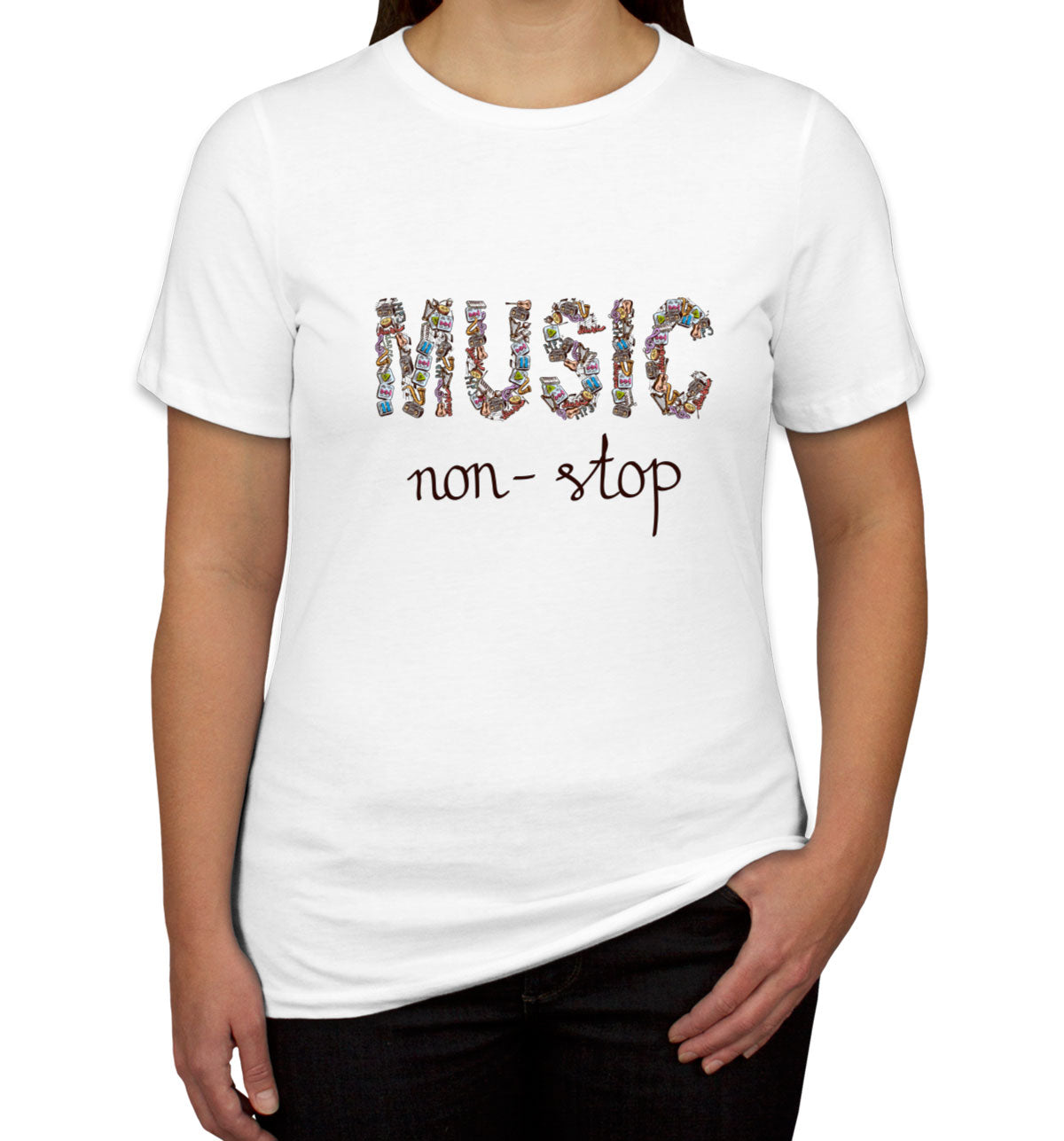 Music Non-Stop Women's T-shirt