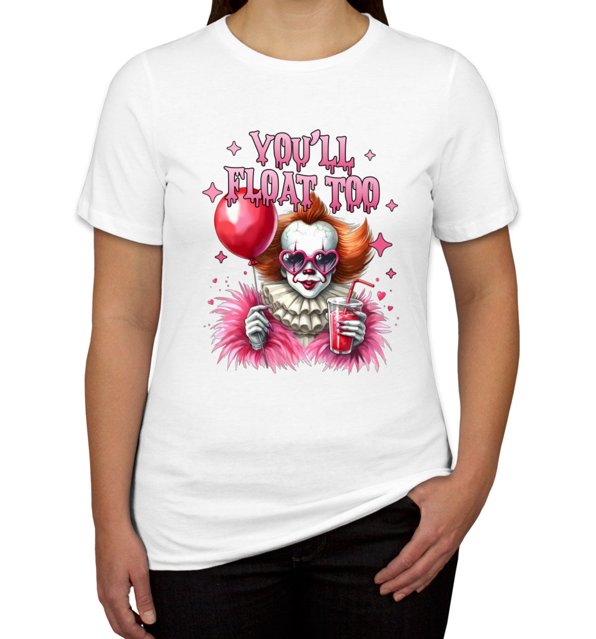 You'll Float Too Pennywise Halloween Women's T-shirt