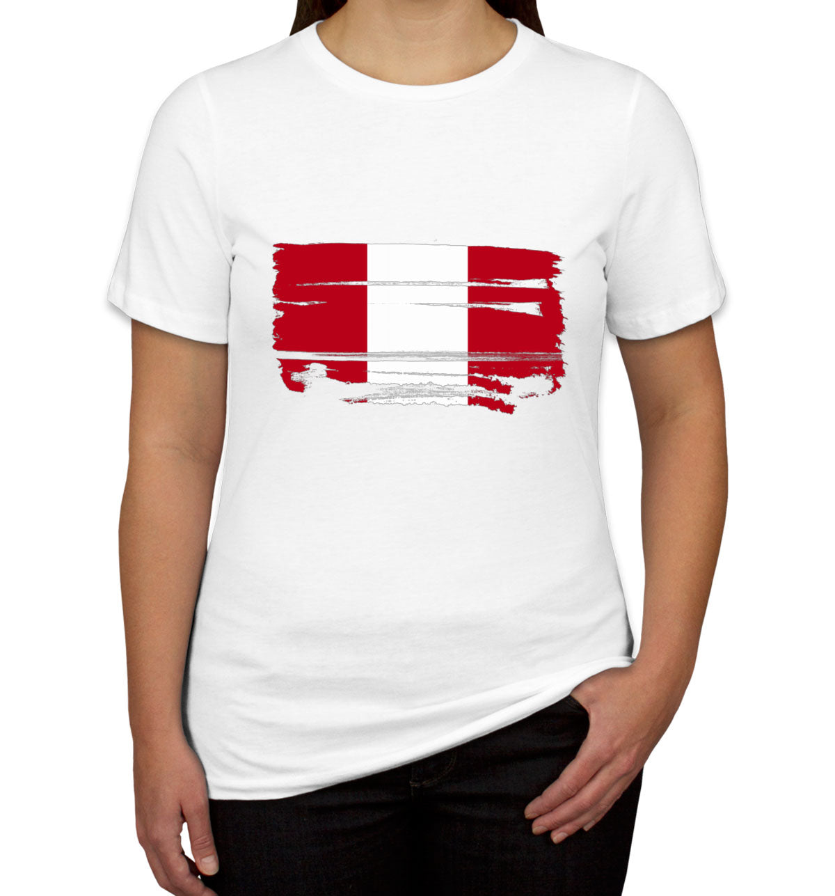 Peru Flag Women's T-shirt