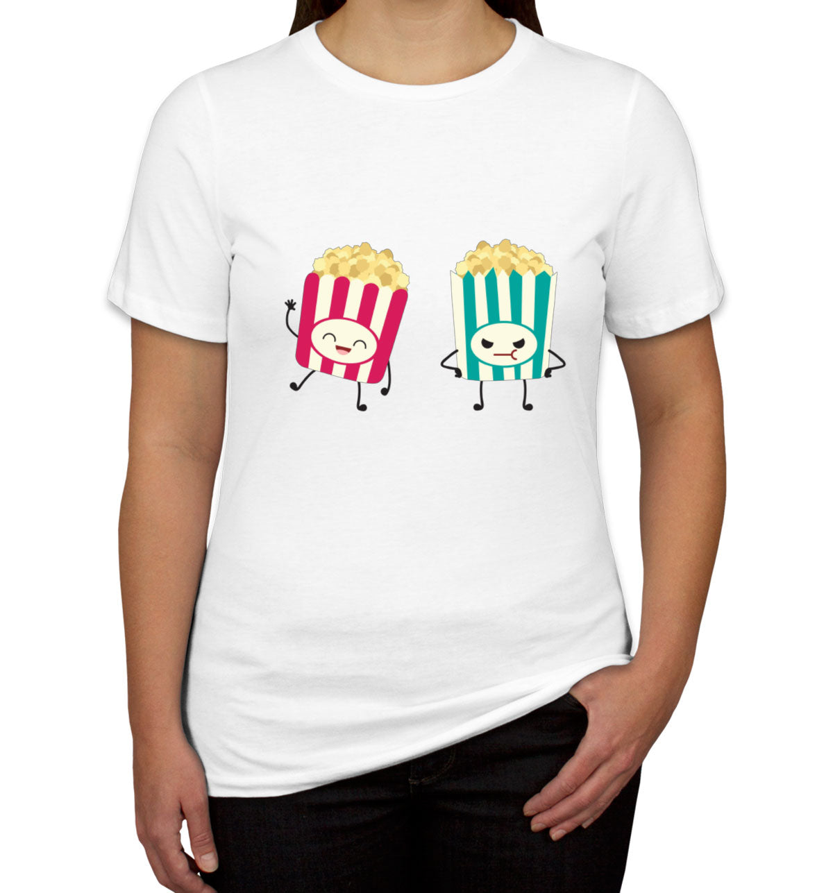 Cute Popcorn Women's T-shirt